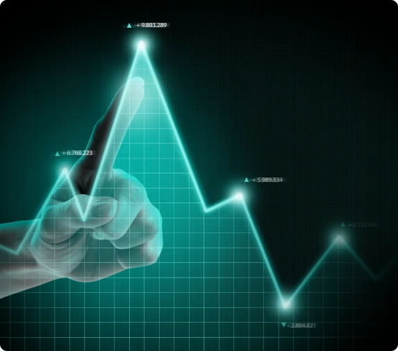 Live market insights visualization